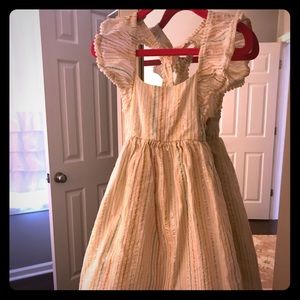 Cross back toddler dress 2t